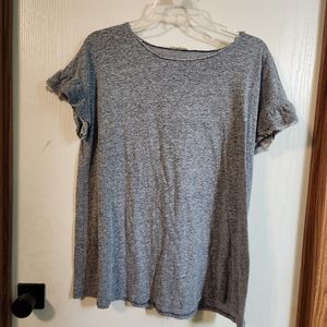 Cute Ruffled Sleeved T-shirt